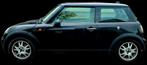 Mini cooper one (1ste generatie), Auto's, 4 zetels, Stof, 4 cilinders, Zwart