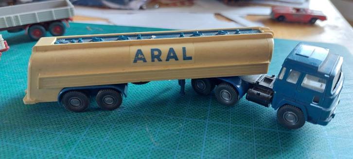 H0LK 2807 MAGIRUS DEUTZ VRACHTWAGENS 1:87., Hobby en Vrije tijd, Modelauto's | 1:87, Gebruikt, Bus of Vrachtwagen, Overige merken