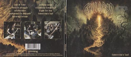 Cauldron-Tomorrow's Lost (digi-pack CD), CD & DVD, CD | Hardrock & Metal, Comme neuf, Enlèvement ou Envoi