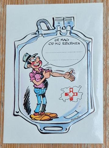 Sammy sticker Rode Kruis 1991 Berck, Enlèvement ou Envoi, Autres personnages, Comme neuf, Image, Affiche ou Autocollant