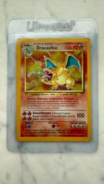 Dracaufeu Holo 4/102 Base Set 1999 Carte pokemon(Charizard), Hobby en Vrije tijd, Ophalen, Zo goed als nieuw, Losse kaart