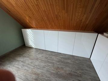 Opbergkasten wit glanzend beschikbaar voor biedingen