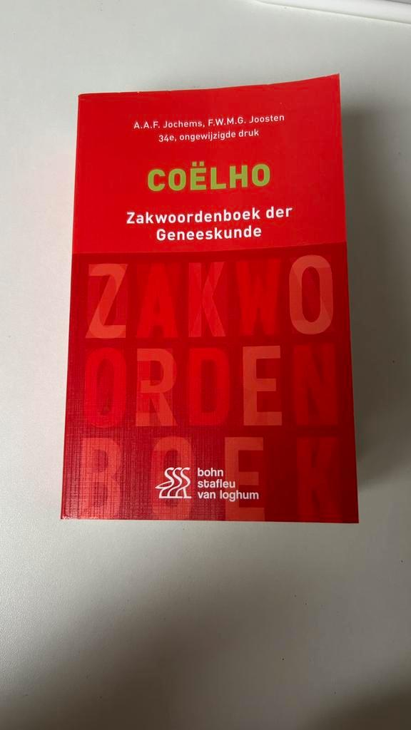 Coëlho Zakwoordenboek der Geneeskunde, Boeken, Wetenschap, Ophalen of Verzenden