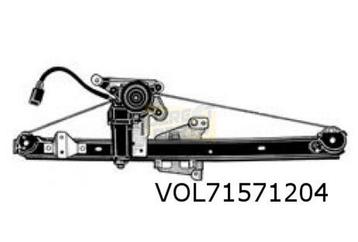 Volvo XC90 (11/02-2/15) Raammechaniek rechts achter (elb. in beschikbaar voor biedingen