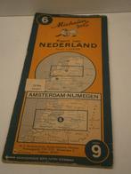 Michelinkaart Nederland 1950, Boeken, Atlassen en Landkaarten, Gelezen, Ophalen of Verzenden, Landkaart, 1800 tot 2000