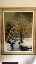 Winterlandschap door Jos Donné, Ophalen