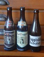 3 oude trappist flesjes, Verzamelen, Ophalen of Verzenden, Gebruikt, Flesje(s), La Trappe