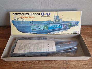 Revel modelbouw H-384 Duitse U-boot U-47 Günther Prien, Enlèvement ou Envoi, Comme neuf