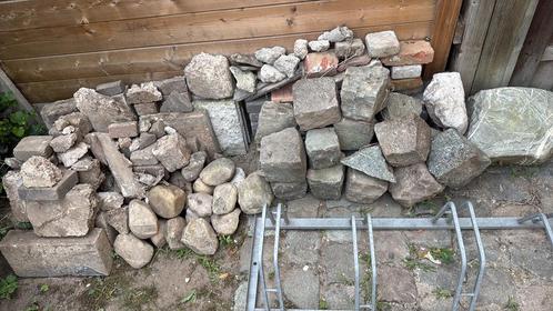 Gratis op te halen kasseien, sierstenen, steenafval., Tuin en Terras, Grind, Keien en Split, Gebruikt, Ophalen