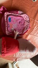 Grote knuffel peppa pig en rugzakje, Ophalen, Zo goed als nieuw