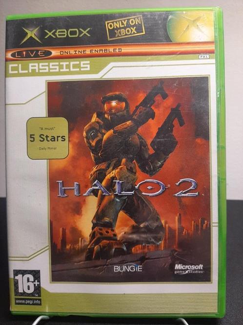 Halo 2 - Xbox Original, Consoles de jeu & Jeux vidéo, Jeux | Xbox Original, Utilisé, Shooter, 3 joueurs ou plus, À partir de 16 ans