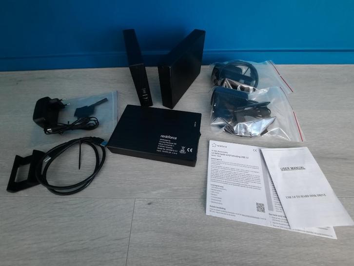 Behuizing 3,5 SATA HDD/SSD USB 3.0, Computers en Software, Harde schijven, Zo goed als nieuw, Desktop, Extern, HDD, SATA, Ophalen