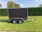 Gesloten aanhangwagen dubbelas SYMA 750kg ( als nieuw), Auto diversen, Aanhangers en Bagagewagens, Ophalen, Zo goed als nieuw
