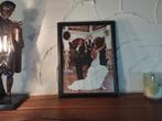 Cadre photo ancien "Flamenco" - 35 x 45 - à vendre à Waremme, Ophalen