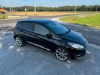 Ford fiesta vignale automaat/benzine/met keuring/topstaat, Auto's, Ford, USB, Zwart, Leder, 5 zetels