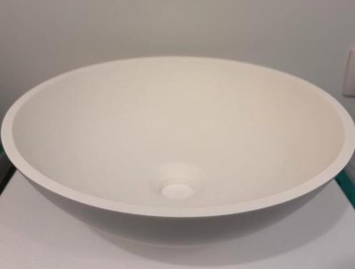 Waskom - lavabo opbouw wit, Huis en Inrichting, Badkamer | Badkamermeubels, Nieuw, Ophalen