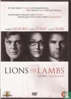 LIONS FOR LAMBS (R REDFORD,M STREEP,T CRUISE ), Ophalen of Verzenden, Zo goed als nieuw