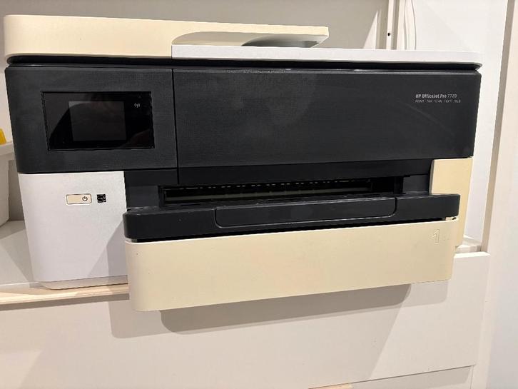 A3 wifi-printer HP OfficeJet Pro 7720 All-in-one, Computers en Software, Printers, Gebruikt, All-in-one, Inkjetprinter, Kleur printen