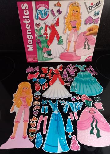 Magnetisch aankleedspel prinses
