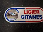 Autocollant pour voiture de course de l'équipe Ligier Gitane, Enlèvement ou Envoi, Comme neuf, Sport