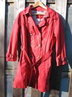 Rode trench/regenjas, Maat 42/44 (L), Zo goed als nieuw, Rood, Ophalen