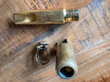 Bec saxophone Tenor Otto Link 7 etoile avec ligature, Musique & Instruments, Enlèvement, Saxophone