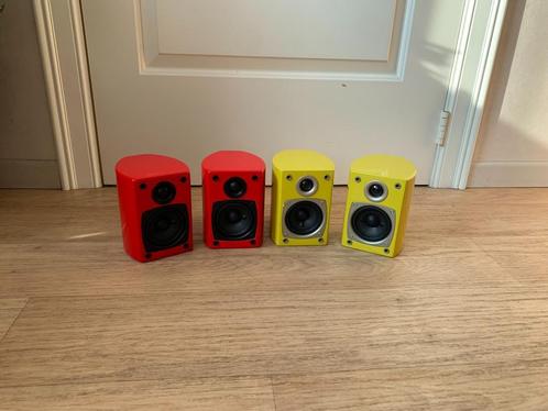 4 Pro Audio-luidsprekers, Audio, Tv en Foto, Luidsprekerboxen, Gebruikt, Front, Rear of Stereo speakers, Minder dan 60 watt, Ophalen