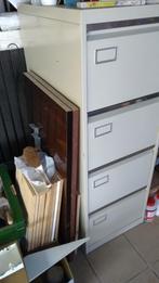 armoire classeur 4 tiroirs metal, Enlèvement, Utilisé, Autres lieux, Armoire