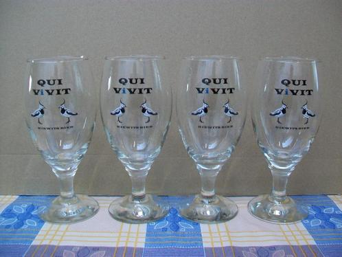 Qui Vivit - Glas Glazen Kiewit - Kiewits Bier - Ter Dolen, Verzamelen, Biermerken, Zo goed als nieuw, Glas of Glazen, Overige merken