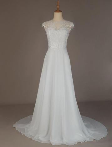 Nouvelle robe de mariée blanche Milanoo