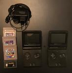 2x Gameboy advance sp en games incl. lader, Enlèvement, Utilisé, Game Boy Advance SP, Avec jeux