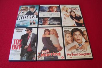 9 dvd's met ashton kutcher beschikbaar voor biedingen