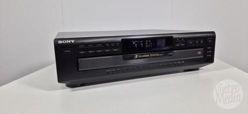 Sony CDP-C661 CD-Speler | CD-Wisselaar | CD | 5 CD's, TV, Hi-fi & Vidéo, Lecteurs CD, Reconditionné, Sony, Changeur, Enlèvement ou Envoi