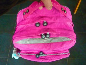 KIPLING BOEKENTAS in roze kleur !!! beschikbaar voor biedingen