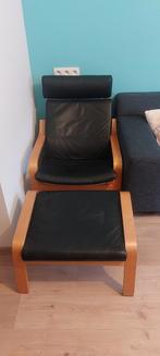 Poang relaxzetel met voetenbank, Maison & Meubles, Fauteuils, Enlèvement