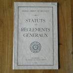 Statuts et Règlements généraux du Grand Orient de Belgique, Boeken, Politiek en Maatschappij, Ophalen of Verzenden