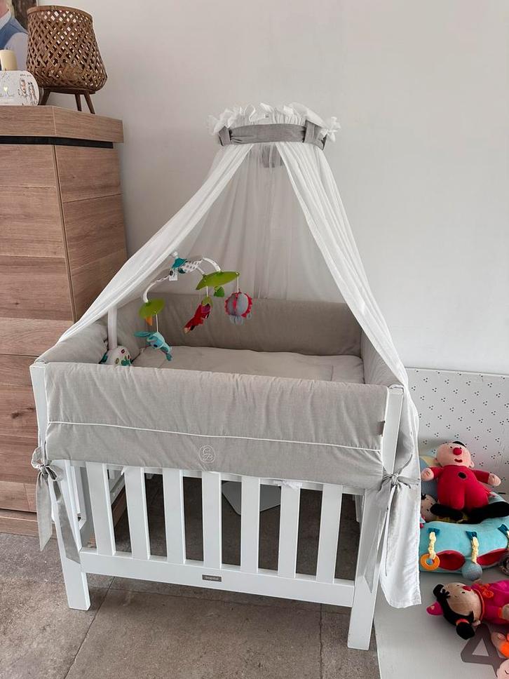 Park bopita + bekleding + mobiel, Kinderen en Baby's, Babyparken, Zo goed als nieuw, Ophalen