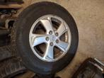 4 Pneus neige 5 trous alu 215 70 R16, Ophalen, Band(en)