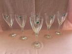 6 mooie kristallen wijnglazen op voet, Antiek en Kunst, Ophalen of Verzenden