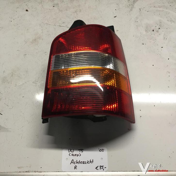 Vw Transporter T5 1.9 Diesel 2005 Achterklep Achterlicht Rec, Auto-onderdelen, Verlichting, Gebruikt, Ophalen of Verzenden