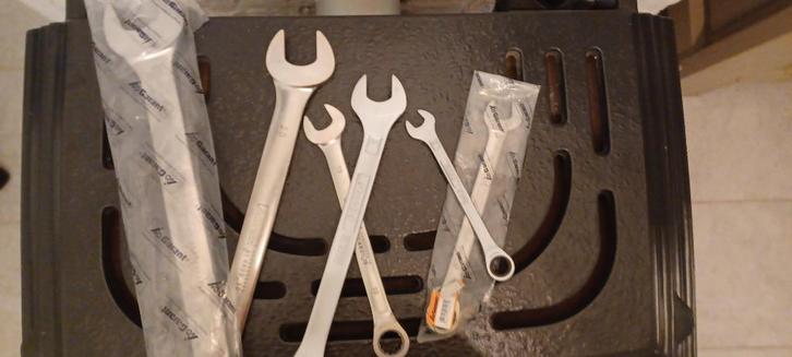 Set 6 Steek-Ratel sleutels NIEUW, Doe-het-zelf en Bouw, Gereedschap | Handgereedschap, Ophalen of Verzenden