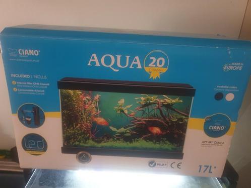 A vendre petit aquarium Ciano 17 litres (en solde), Animaux & Accessoires, Poissons | Aquariums & Accessoires, Comme neuf, Enlèvement