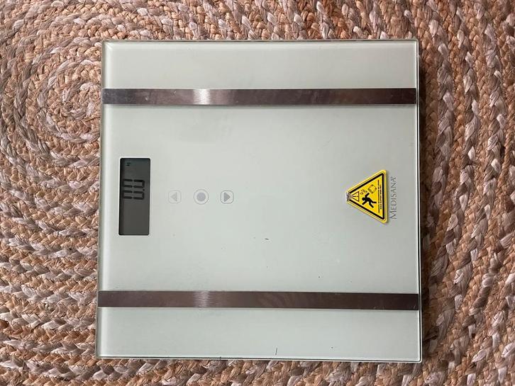 Digitale weegschaal medisana, Elektronische apparatuur, Weegschalen, Gebruikt, Digitaal, Personenweegschaal, 1 tot 500 gram, 100 kg of meer