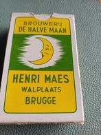 Speelkaarten boek Brouwerij De Halve Maan Brugge, Ophalen of Verzenden, Speelkaart(en)
