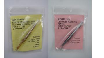 For fabric lead refill 0,5mm : 2 verschillende pakjes beschikbaar voor biedingen