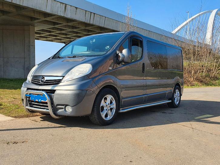 Opel vivaro 2.0Cdti 85kw/114pk Dubbele cabine 5Plaats jaar, Auto's, Opel, Particulier, Vivaro, ABS, Airbags, Airconditioning, Alarm