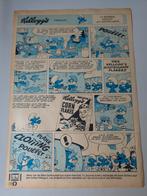 Ancienne publicité Schtroumpf Kellogg's 3, Verzenden, Gebruikt, Verschillende Smurfen, Stripboek