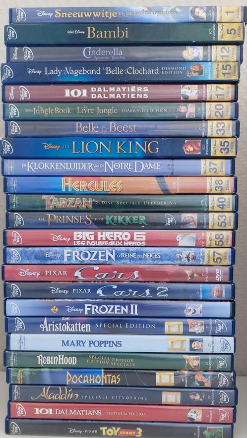 Dvd's Walt Disney, Cd's en Dvd's, Dvd's | Kinderen en Jeugd, Zo goed als nieuw, Ophalen of Verzenden