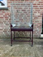 VOGELKOOI VOOR VALKPARKIETEN NU 80 EURO, Ophalen, Gebruikt, Metaal, Vogelkooi