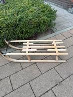 Houten slee, Kinderen en Baby's, Speelgoed | Buiten | Sleeën, Ophalen, Zo goed als nieuw, Hout